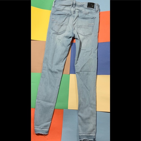 AEO Sateen X High Rise Jegging size 2 - Picture 8 of 9